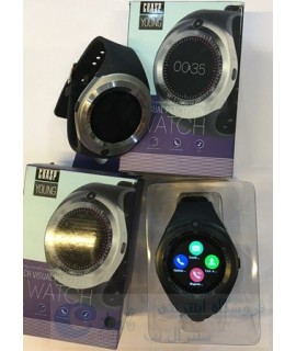 ساعت هوشمند Smart watch (موبایلی) - سیم کارت خور - طراحی زیبا و شیک - قابلیت اضافه کردن مموری MICRO SD - دوربین وب کم ساعت مچی دیجیتال